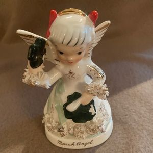 Vintage Napco March angel